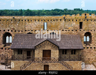 Festung Smederevo, Serbien Stockfoto