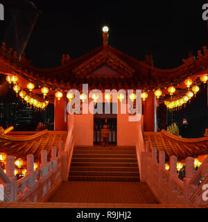 Thean Hou Tempel während des chinesischen neuen Jahres Stockfoto