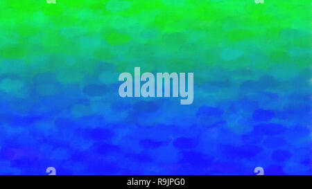 Grün Blau aquarell Farbverlauf Hintergrund. Bunte digitale Illustration simulieren echte Aquarell mit Papier Textur. Stockfoto