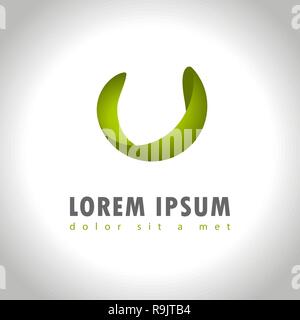 Zusammenfassung Web-Symbol und Logo Sample, Vektor illusration Stock Vektor