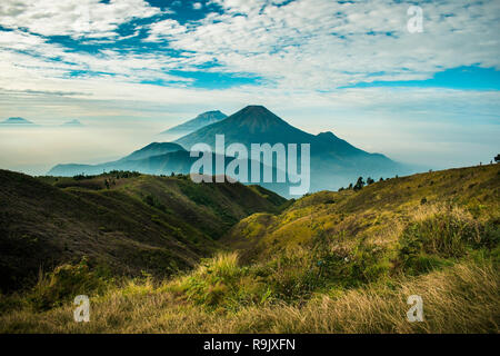 Prau mount, wonosobo Stockfoto