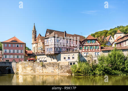 Schwäbisch Hall auf dem Herd Stockfoto