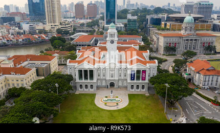 Victoria Victoria Theater- und Konzertsaal, VTVCH, kolonialen Stadtteil, Singapur Stockfoto