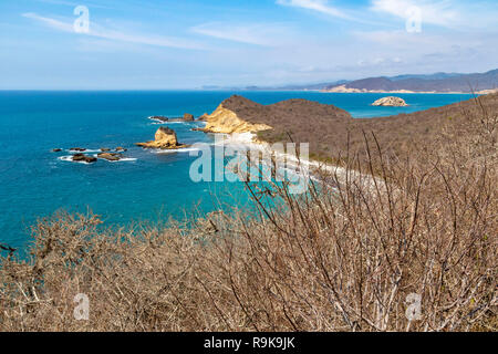 Los Frailes, Puerto Lopez, Ecuador Stockfoto