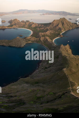 Wunderschöne Insel im Komodo National Park Stockfoto