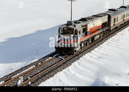 Östlichen expres, Kars dogu expresi Stockfoto