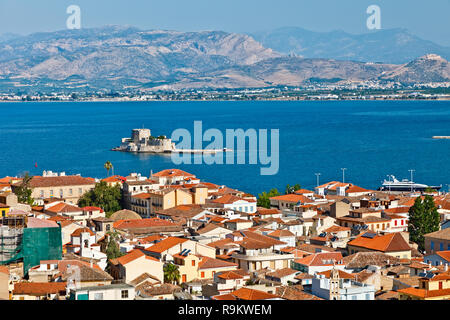 Bourtzi Burg, Nafplion, Griechenland Stockfoto