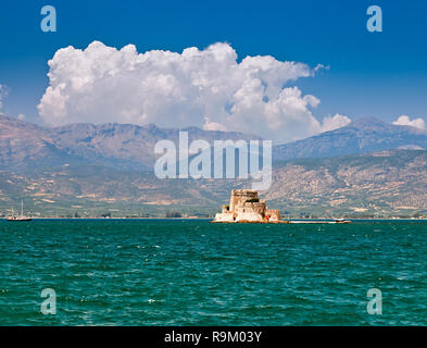 Bourtzi Burg, Nafplion, Griechenland Stockfoto