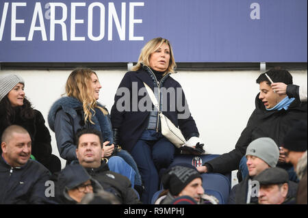 Foto Massimo Paolone/LaPresse 26 dicembre 2018 Bologna, Italia sport calcio Bologna vs Lazio - Campionato di calcio Serie A TIM" 2018/2019 - Stadio Renato Dall'Ara" Nella Foto: Angela Robusti Foto Massimo Paolone/LaPresse Dezember 26, 2018 Bologna, Italien Sport Fussball Bologna vs Lazio - Italienische Fußball-Liga einen TIM 2018/2019 - "Renato Dall'Ara" Stadium. In der Pic: Angela Robusti Stockfoto