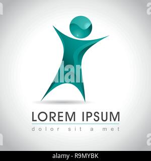 Zusammenfassung Web-Symbol und Logo Sample, Vektor illusration Stock Vektor