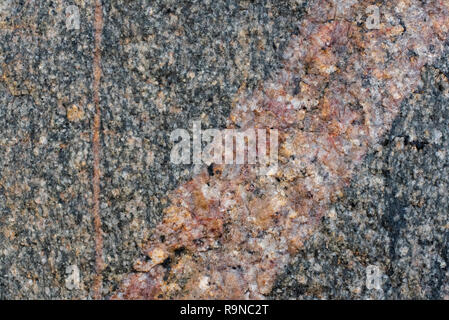 Granitfelsen erstellen Sie schöne Texturen. Stockfoto