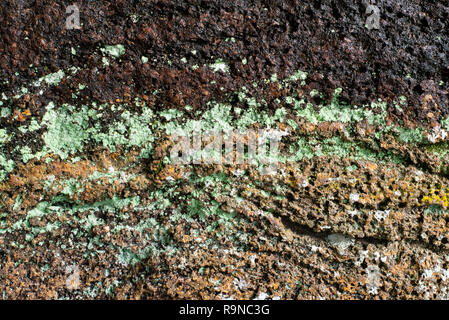 Granitfelsen erstellen Sie schöne Texturen. Stockfoto