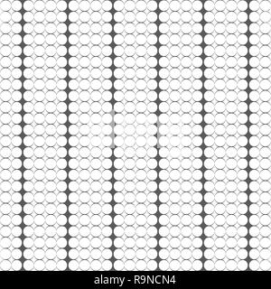 Nahtlose Muster. Moderne, elegante Textur. Unendlich wiederholenden geometrischen Struktur. Streifen mit kleinen Rauten. Grid mit Kreisen, Diamanten. Stock Vektor