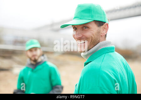 Arbeiten im freien Stockfoto