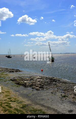 Faul Sommer in Leigh-on-Sea Stockfoto
