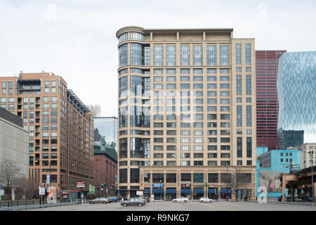 Gebäude in der South Loop Nachbarschaft Stockfoto