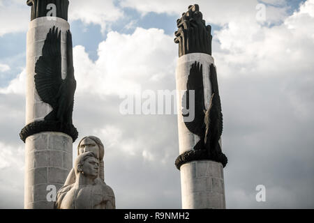 Denkmal für die Helden Kinder. Der Wald von Chapultepec. städtischen Park in Mexiko Stadt. (Foto: Luis Gutierrez/NortePhoto.com). Monumento a los N Stockfoto