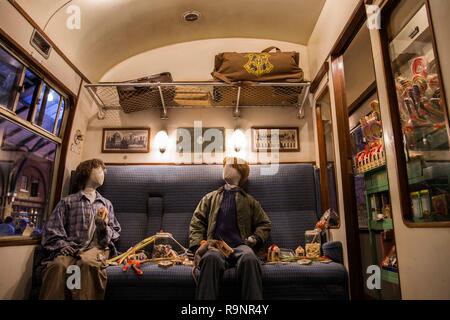 London, England - 21. Juli 2016: Die Herstellung von Harry Potter von Warner Bros. Studio Tour London, einen Blick hinter die Kulissen Führung durch Harry Potter Film Stockfoto