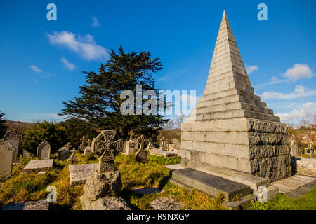 Burial vault von John mowlem, Northbrook Friedhof, Swanage, Dorset, Großbritannien Stockfoto