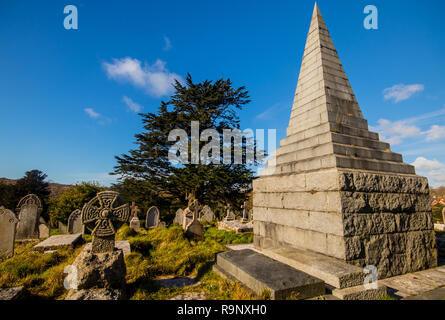 Burial vault von John mowlem, Northbrook Friedhof, Swanage, Dorset, Großbritannien Stockfoto