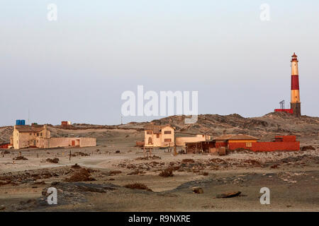 Diaz Point Lighthouse in Lüderitz, Namibia Stockfoto