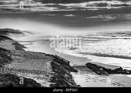 Strand Grand Crohot. Lège-Cap-Ferret, Gironde. Region Aquitanien. Frankreich Europa. Stockfoto