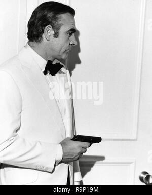 Sean Connery, im Charakter als James Bond,'Diamonds Sind Für immer' 1971 United Artists Datei Referenz # 33635 755 CPC Stockfoto