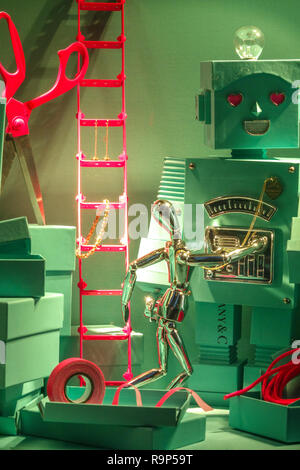 Tiffany & Co store display Prag Stockfoto