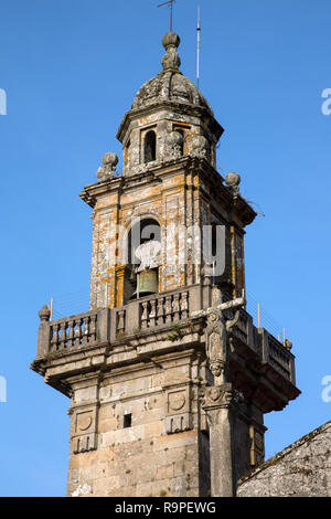 St. Peters Kirche; Muros; Coruna, Galicien, Spanien Stockfoto