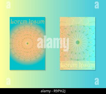 Minimale umfasst Design. Blume des Lebens. Die heilige Geometrie. Mandala Symbol. Vector Illustration. Stock Vektor