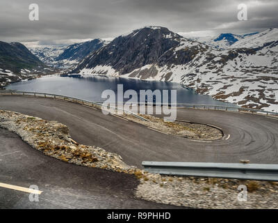 Dalsnibba See in Norwegen Litledalsvatnet Stockfoto