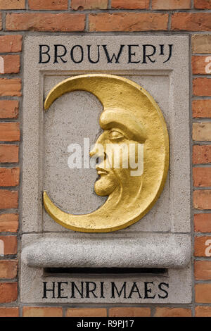 Brauerei De Halve Maan Marke, Brügge, Belgien Stockfoto