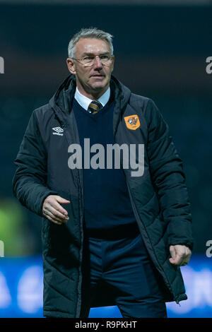 Hull City Manager Nigel Adkins 26 Dezember 2018 Deepdale, Preston, England; Sky Bet Meisterschaft, Preston North End vs Hull City; Quelle: Terry Donnelly/News Bilder der Englischen Football League Bilder unterliegen DataCo Lizenz Stockfoto