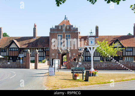 Damme Armenhäuser, Alte Holmes Straße, Damme, Suffolk, England, Vereinigtes Königreich Stockfoto