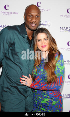 Khloe Kardashian, Lamar Odom auf Khloe Kardashian und Lamar Odom Host All-Star-Wochenende, Kevin Hart Lachen über meine Schmerzen Offizielle After Party im Club Nokia in Los Angeles, Kalifornien am 18 Februar, 2011 © RD/MediaPunch Stockfoto