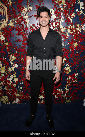 Las Vegas, NV, USA. Dezember 2018. 28. Dezember 2018 - Las Vegas, NV - Ross Butler. Hong Kong's MOTT 32 Eröffnung im Palazzo im Venetian Resort. Foto: MJT/Admedia Stockfoto