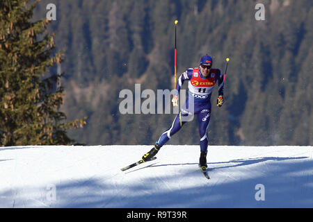 Toblach, Südtirol, Italien. 29 Dez, 2018. FIS Langlauf Weltcup, Mens Sprint; Ristomatti Hakola (FIN) in Aktion: Aktion plus Sport/Alamy leben Nachrichten Stockfoto