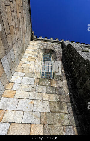 Detail der alten Kirche und das Kloster von Vila do Conde, nördlich von Portugal Stockfoto