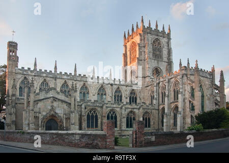 Beverley Minster in Beverley, East Riding von Yorkshire, eine gotische Pfarrkirche von England. Es ist eine der größten Kirchen in Großbritannien Stockfoto