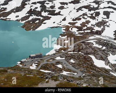 Dalsnibba See in Norwegen Litledalsvatnet Stockfoto