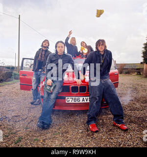 Der Cooper Temple Clause eine englische Alternative Rock Band im Lesen fotografiert, England, Vereinigtes Königreich. Stockfoto