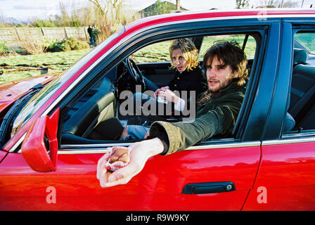 Der Cooper Temple Clause eine englische Alternative Rock Band im Lesen fotografiert, England, Vereinigtes Königreich. Stockfoto