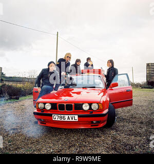 Der Cooper Temple Clause eine englische Alternative Rock Band im Lesen fotografiert, England, Vereinigtes Königreich. Stockfoto