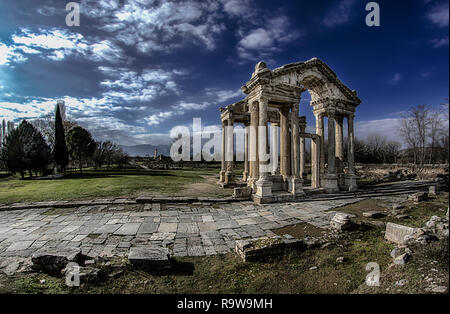 Aphrodite's Heilige Stadt ist heute ein Weltkulturerbe... Stockfoto