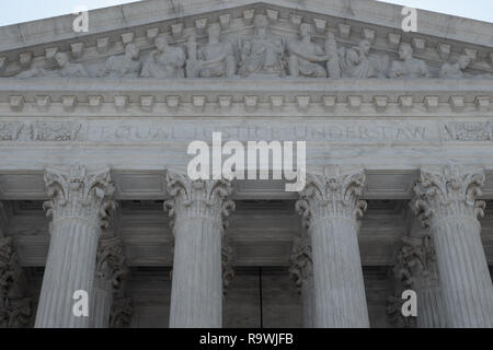 Der Oberste Gerichtshof der Vereinigten Staes Stockfoto