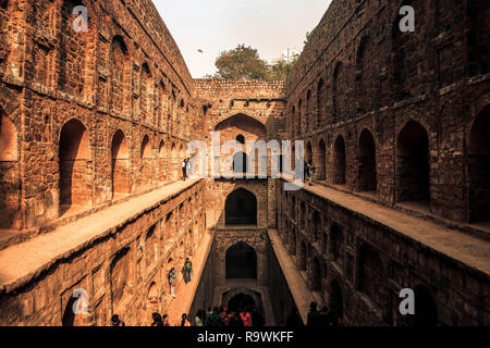 Agrasen Ki Baoli in Neu Delhi Stockfoto