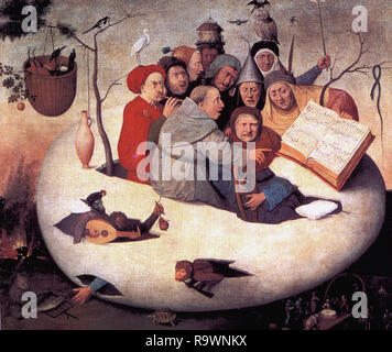 Hieronymus Bosch vintage Artwork mittelalterlichen Künstler Stockfoto