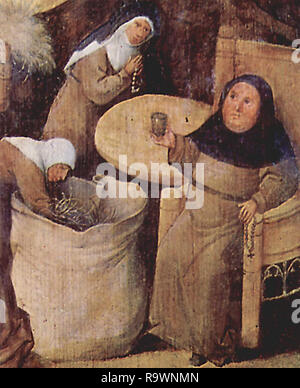 Hieronymus Bosch vintage Artwork mittelalterlichen Künstler Stockfoto