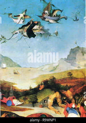 Hieronymus Bosch vintage Artwork mittelalterlichen Künstler Stockfoto