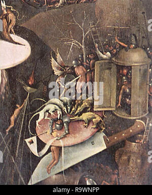 Hieronymus Bosch vintage Artwork mittelalterlichen Künstler Stockfoto
